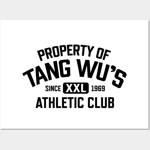 Tang Wu - Athletic Club (New Design - Light) Wall Art by jepegdesign